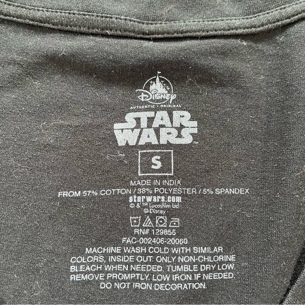 Disney Star Wars The Mandalorian Women S Black Grogu Naps Snacks Graphic Tee - Picture 3 of 8
